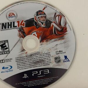 NHL 14 Video game disc for PS3